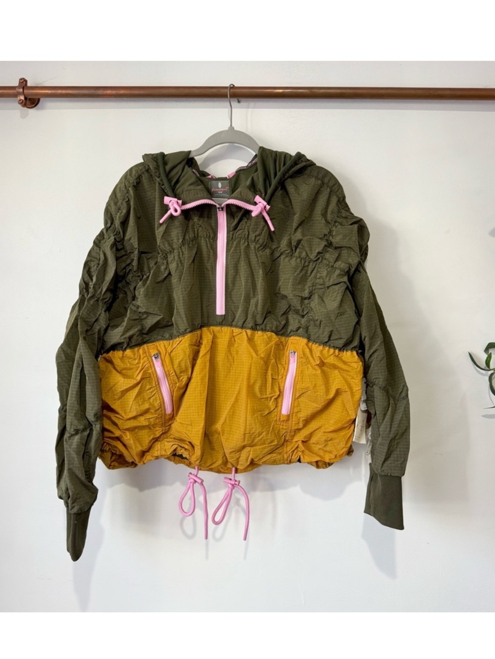 Free People Movement Happy Camper Windbreaker Jacket